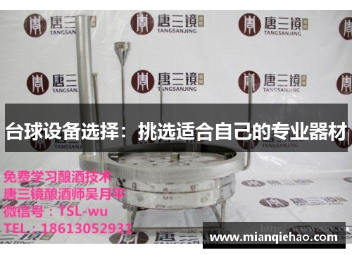 台球设备选择：挑选适合自己的专业器材